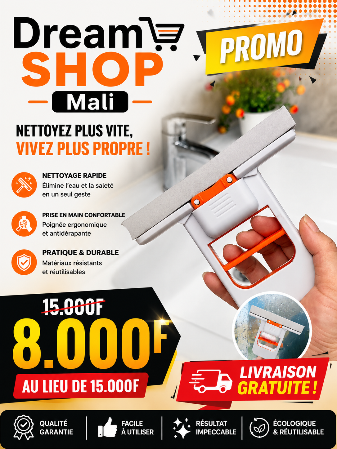 Mini serpillière 💯