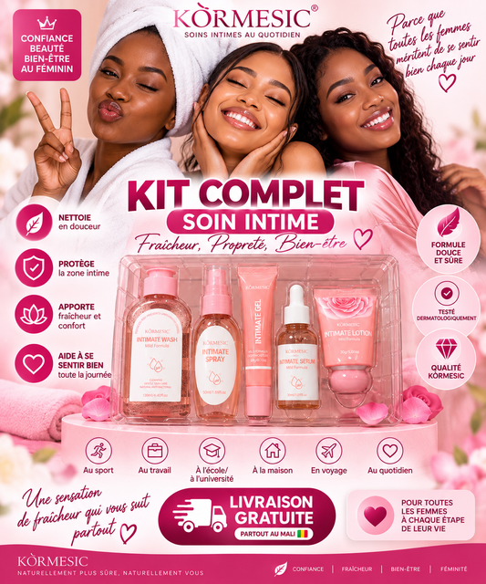 KIT COMPLET SOINS INTIME ❤️
