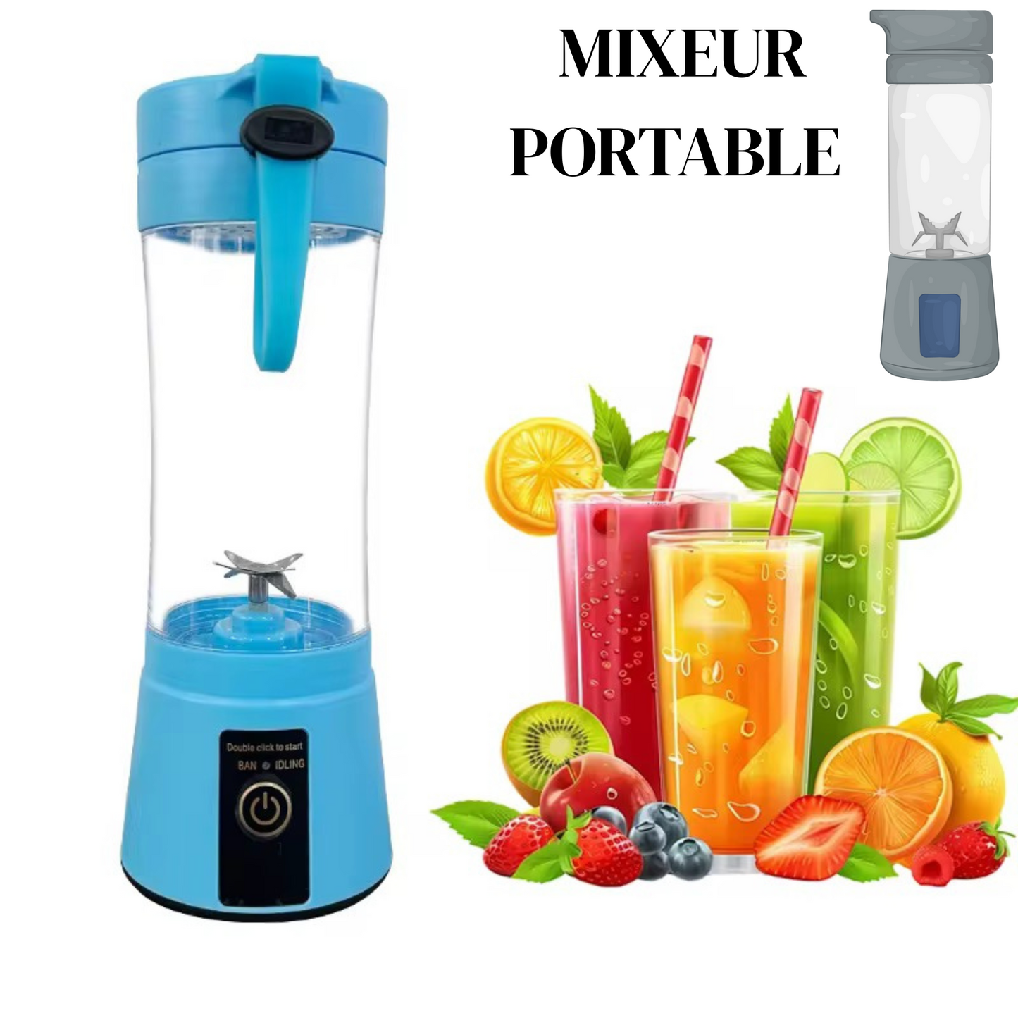 Mixeur Portable Rechargeable